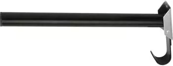 Stubb's Klappbarer Sattelhalter, Rohr, schwarz (47cm)