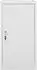 vidaXL Sattelschrank hellgrau 53x53x105cm Stahl (339604)