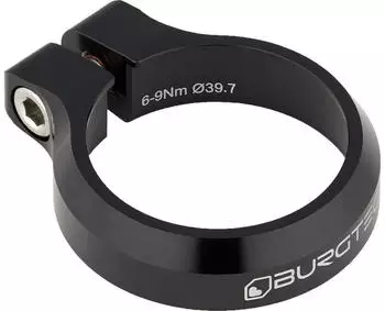 Burgtec Sattelklemme schwarz 36,4 mm (10531)