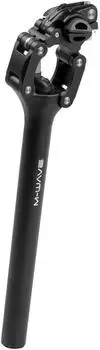 M-Wave Fourspring Vario Parallelogram Seatpost Schwarz 350 mm / 27.2 mm