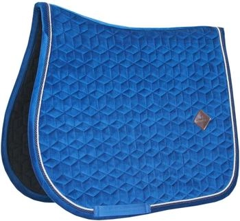 Kentucky Horsewear Basic Velvet Springschabracke Navy (42589-03-SJ)