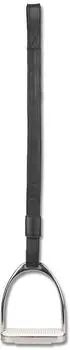 Waldhausen Steigbügelschlaufen Leder X-Line Schwarz