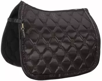 Eskadron Dressurschabracke Satin Jewel Heritage 2025 Schabracke Black Truffle PD