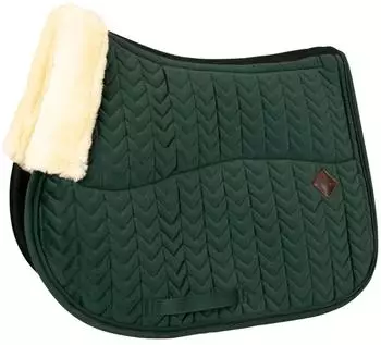 Kentucky Horsewear Horsewear Schabracke Velvet Skin Friendly Springschabracke Dunkelgrün Full