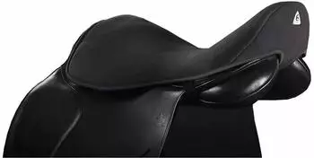 Acavallo Sattelauflage Gel 10 mm für Springsattel in black L