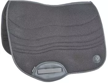 Busse Schabracke Dressur 3D Air Effect Dressurschabracke Grau VB/WB