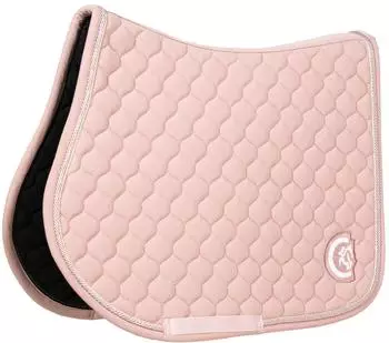 Kentucky Horsewear Horsewear Springschabracke 3D Logo Onion Quilt Springen Schabracke Old Rose Full