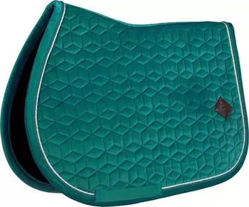 Kentucky Horsewear Schabracke Samt smaragd Dressur
