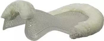 Acavallo Gelpad NS-S Classic-S cut-out flach Transparent/White Large