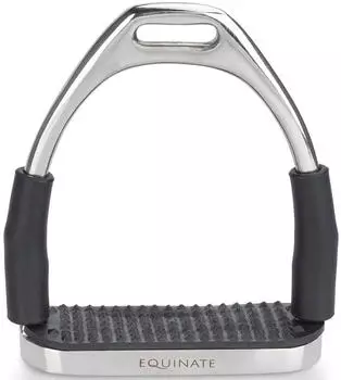 Equinate Sicherheitssteigb&uuml;gel Fremont silber 10 cm