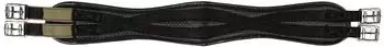 HKM Waffeloptik Elastik Sattelgurt, PVC Soft, schwarz, 100cm