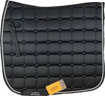 HKM Madrid Schabracke, schwarz, Dressur