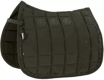 Eskadron Dressurschabracke Big Square Jewel Dynamic 2025 Schabracke Deep Green PD kavalio f&uuml;r mich und mein Pferd