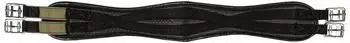 HKM Waffeloptik Elastik Sattelgurt, PVC Soft, schwarz, 50cm
