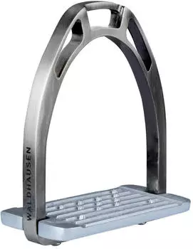 Waldhausen Steigbügel Aluminium Sicherheitssteigbügel Grau 12 cm
