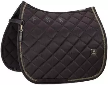 Eskadron Schabracke Glossy black truffle Warmblut Dressur