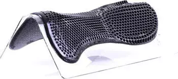 Acavallo Gel-Pad, hinten erhöht schwarz WB