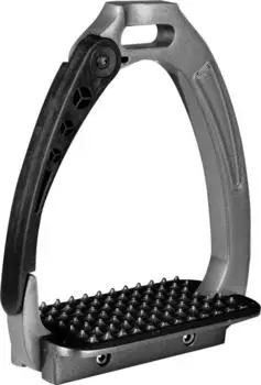 Waldhausen Kinder Sicherheitssteigbügel Pro 11 cm grau metallic