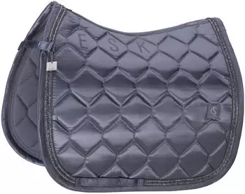 Eskadron Springschabracke Satin Frills Classic Sports FS26 Sattelunterlage Flieder VS kavalio für mich und mein Pferd