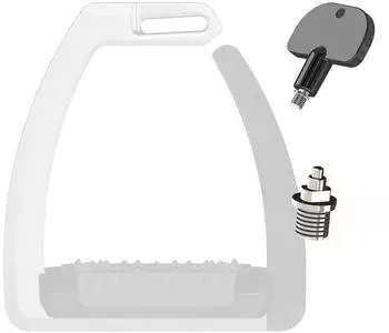 Sprenger Spikes mit Schlüssel silber