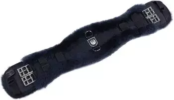 Christ Lammfell Konturgurt schwarz/anthrazit 70 cm