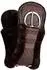 Equinate Westerngurt Classical anatomisch mit synthetischem Lammfell braun 70 cm