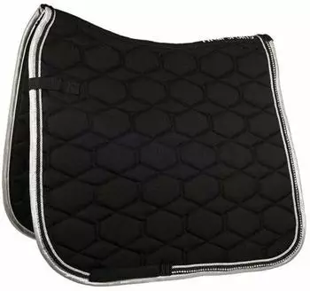 HKM Crystal Fashion Schabracke, schwarz, Dressur