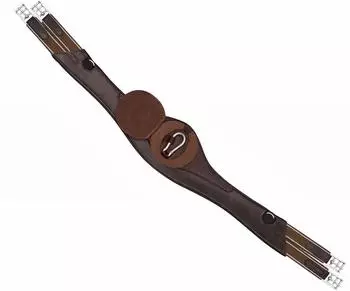 Passier Sattelgurt Ledersattelgurt mit breitem Gurtzentrum Langgurt Havanna / 130 cm