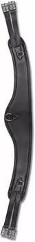 Waldhausen Ledersattelgurt Contour Schwarz / 135 cm