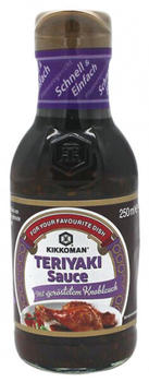 Kikkoman Teriyaki Sauce mit ger&ouml;stetem Knoblauch (250 ml)