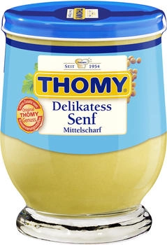 Thomy Delikatess Senf Mittelscharf (250ml)