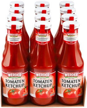 Werder Feinkost Tomaten Ketchup (12x450 ml)