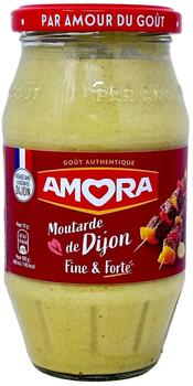 Amora Senf Moutarde de Dijon fein und scharf (440 g)