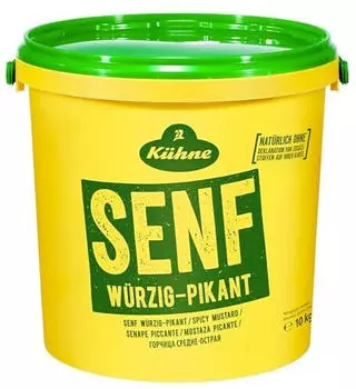 Kühne Senf mittelscharf (10kg)