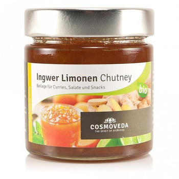 Cosmoveda Ingwer Limonen Chutney Bio (225g)