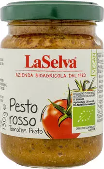 LaSelva Pesto rosso Tomaten-Pesto Bio (130g) LaSelva Pesto rosso Tomaten-Pesto Bio (130g)