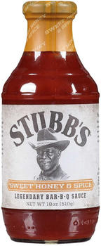 Stubb's Sweet Honey & Spice Sauce (450 ml)
