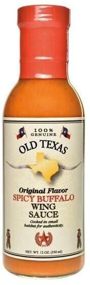 Old Texas Spicy Buffalo Wing Sauce (350ml)