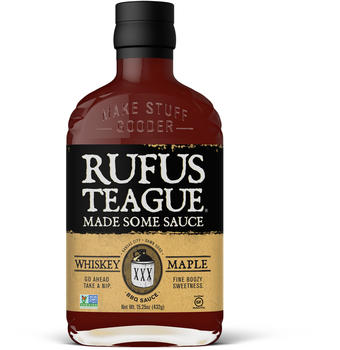Rufus Teaque Whiskey Maple BBQ Sauce (432g)
