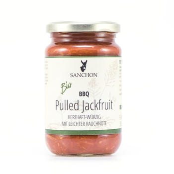 Sanchon BBQ-Sauce Pulled Jackfruit (330 ml)