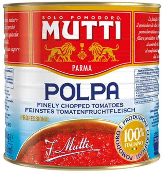 Mutti Polpa - Feinstes Tomatenfruchtfleisch (2,5kg)