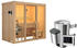 Karibu Avari 2 mit Ofen + Steuerung Easy (93007)