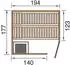 Weka Element-Sauna Kiruna 2 GT