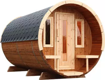 Wolff Saunafass 280 De Luxe Thermoholz Bausatz (310 670)