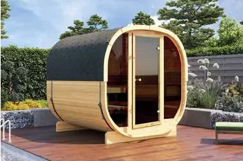 Wolff Finnhaus Cube Saunafass 230 Art 2 natur