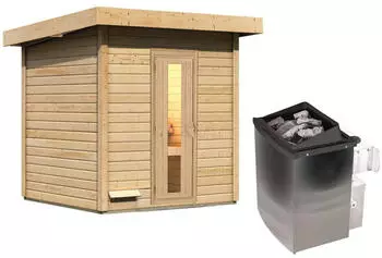 Karibu Melo 2 (9 kW Ofen mit int. Steuerung)