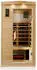 Dewello Pierson Pro Infrarotkabine Sauna 100x100 cm Tannenholz natur (5897)