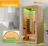 Artsauna Kiruna Premium Infrarotkabine Hemlockholz natur