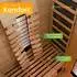 Artsauna Kiruna Premium Infrarotkabine Hemlockholz natur
