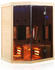 Dewello Ottawa Infrarotkabine 140x120x190 cm Hemlock Tannenholz natur